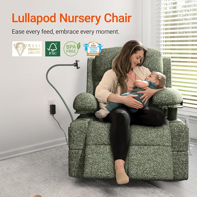 MAMAZING Oversized Rocking Chair Nursery - Image 10