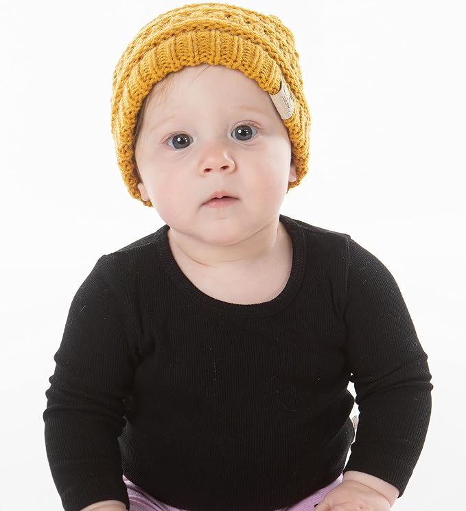 Funky Junque Baby Winter Hat – Cute Newborn Hats, Cozy Warm Infant Beanie - Image 6