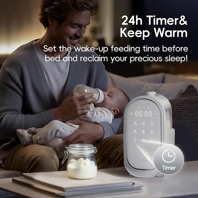 Baby Bottle Warmer, 11-in-1 Milk Warmer - Image 7