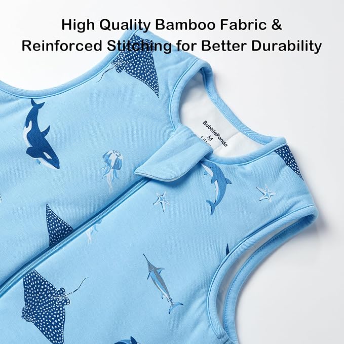 BubblePanda Rayon Made from Bamboo Toddler Sleep Sack - Image 6
