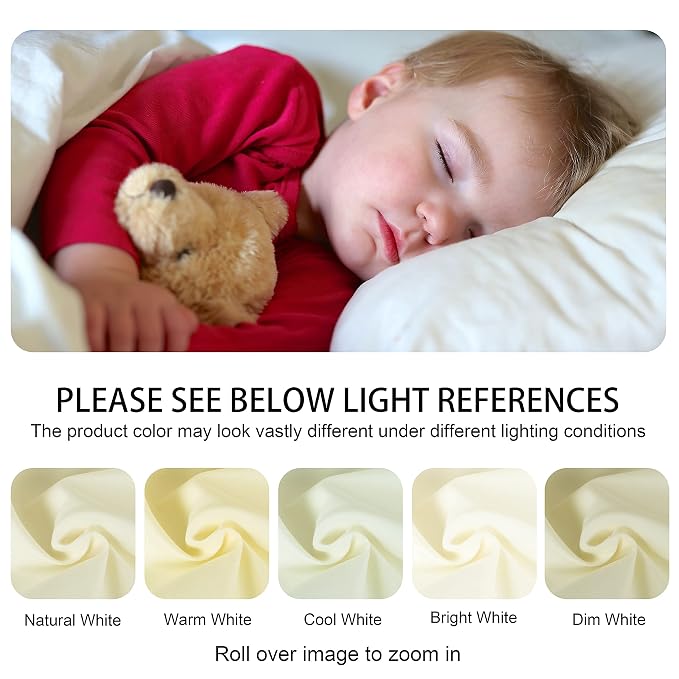 NTBAY Down Alternative Oversized Toddler Comforter, Super Soft and Warm Solid - Image 7