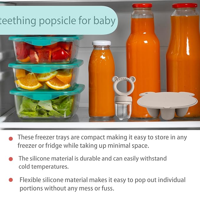 Frozen Breastmilk Teether & Forage Feeder Set Frozen Breastmilk Teether Tray - Image 7