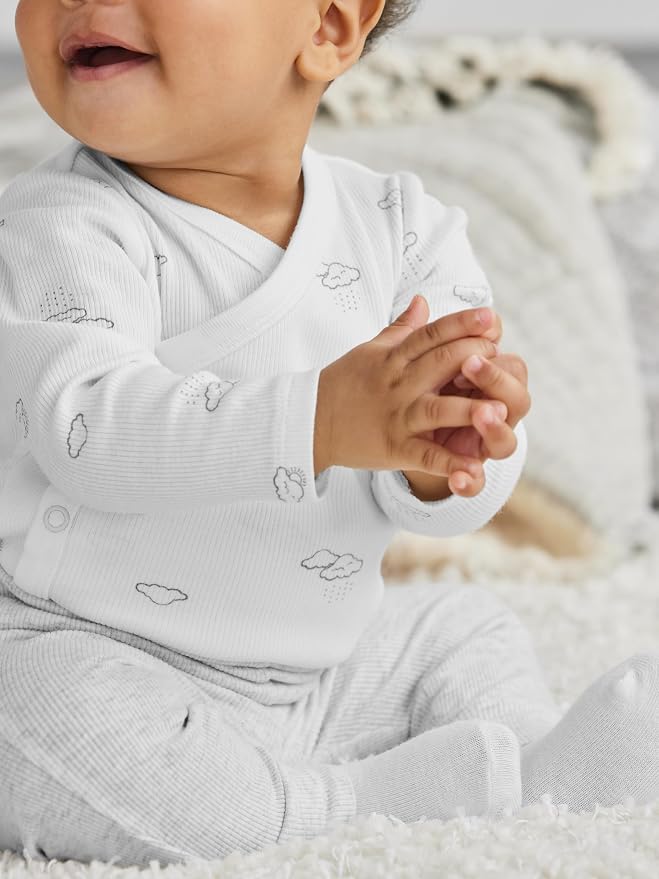 Simple Joys by Carter's unisex-baby 4-pack Side Snap Bodysuit - Image 5
