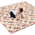 High-Density Foam Baby Play Mat, 50x50 Inches Thicken One-Piece Comfortable and by VibeBear