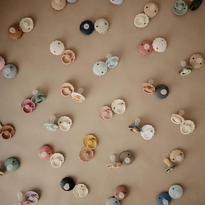 FRIGG Daisy Night SilkySoft Silicone Baby Pacifier | Made in Denmark | BPA-Free - Image 6