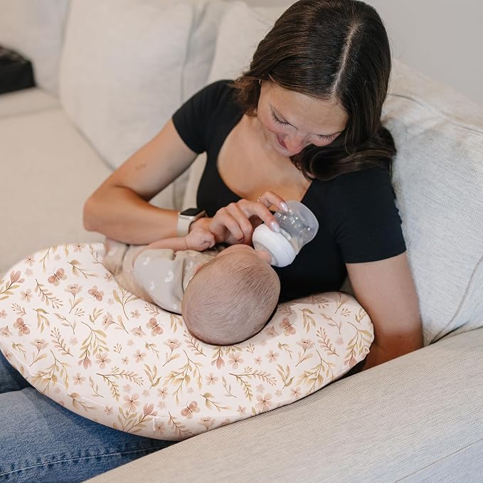 Konssy 2 Pack Nursing Pillow Covers, Soft and Comfortable Nursing Cover - Image 2
