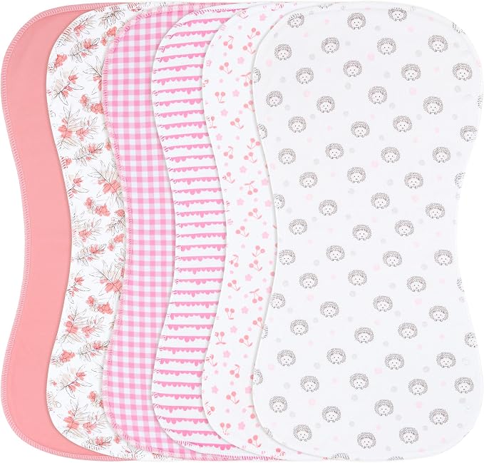 2-in-1 Burp Cloths and Baby Bibs by Benoxine