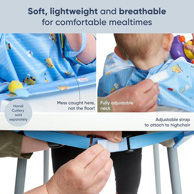 BIBaDO - Long Sleeve Baby Bibs - Babies & Toddlers 6-36 Months - Coverall Baby - Image 4