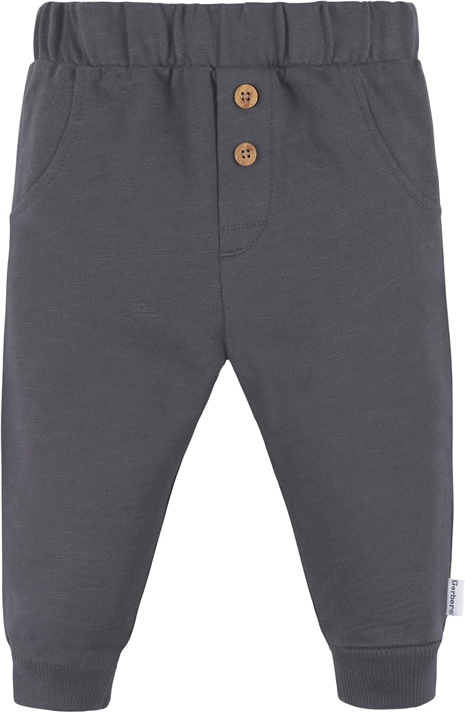 Gerber baby-boys Baby Boys' Jogger Set - Image 2