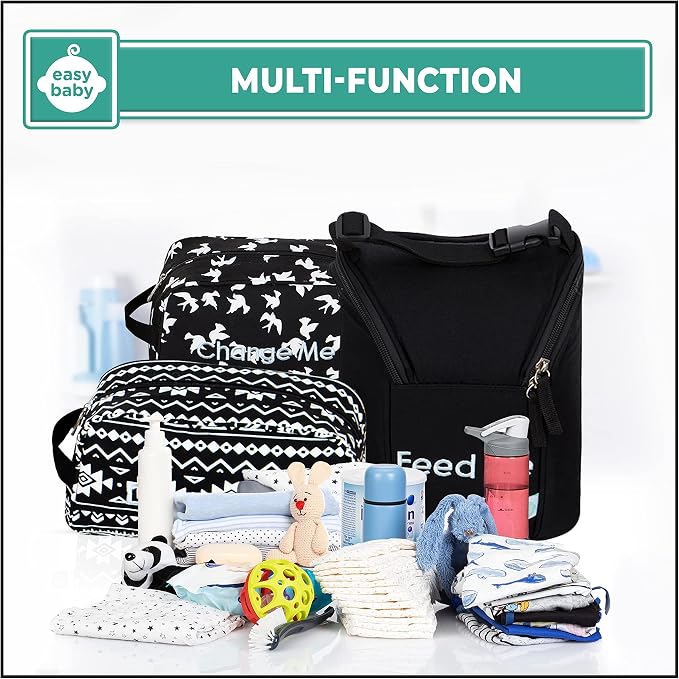 Easy Baby - Diaper, and Supplies - Organizer Pouches and Changing Pad - Change - Image 8