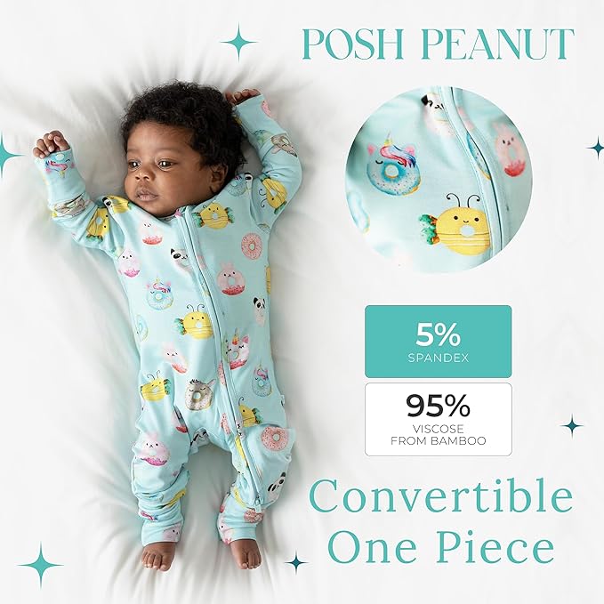 Posh Peanut Convertible Baby Sleepers - Image 2