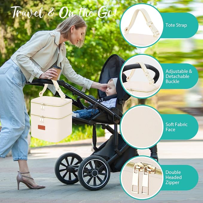 PIIOSER Breast Milk Storage Cooler Bag - Image 8