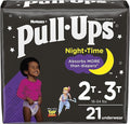 Pull-Ups Girls' Nighttime Potty Training Pants Training Underwear, 21 Ct by Pull-Ups
