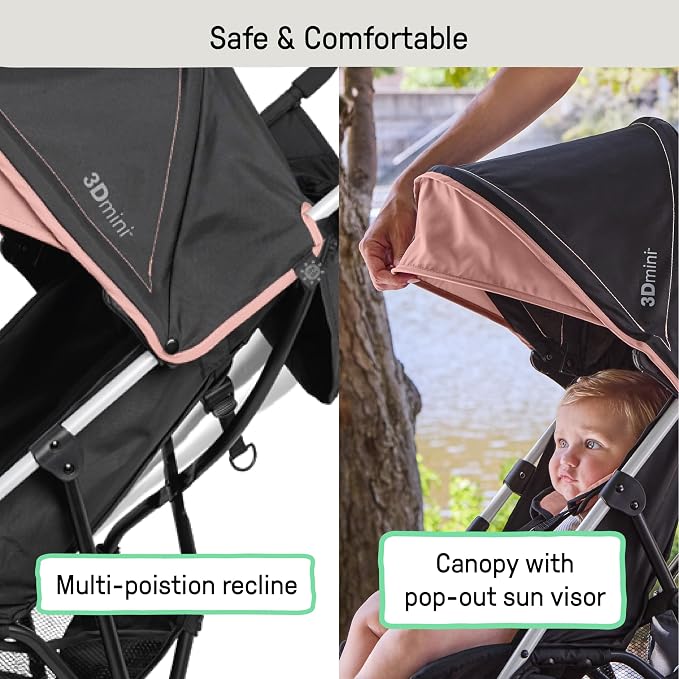 Ingenuity 3D Mini Convenience Stroller – Lightweight Stroller, Compact Fold - Image 3