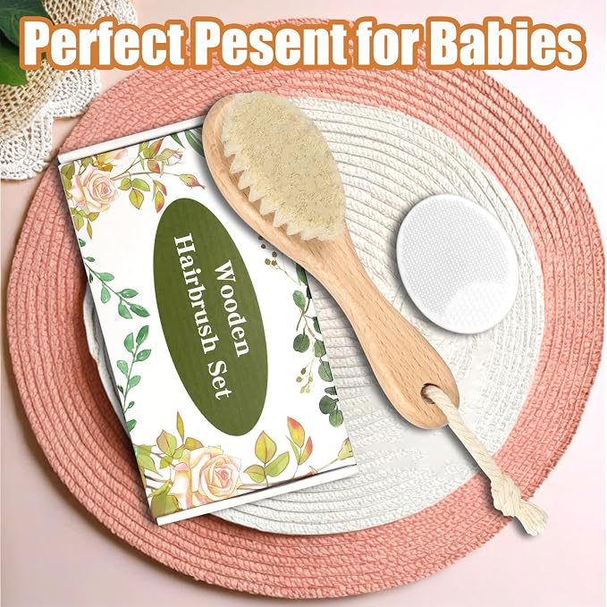 Wooden Soft Goat Bristles Brush - Image 7