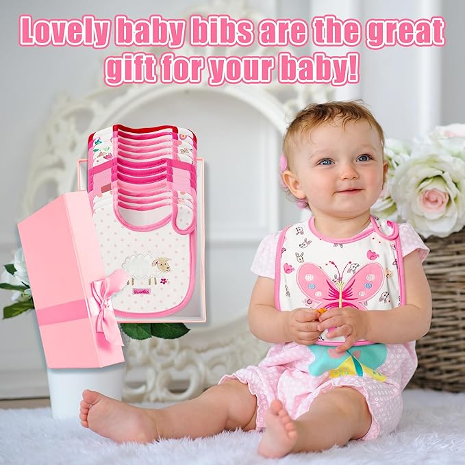 Cotton Waterproof Baby Bibs - Image 4