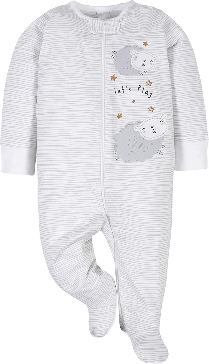 Gerber Baby Boys 4 Pack Sleep 'N Play Footie - Image 2