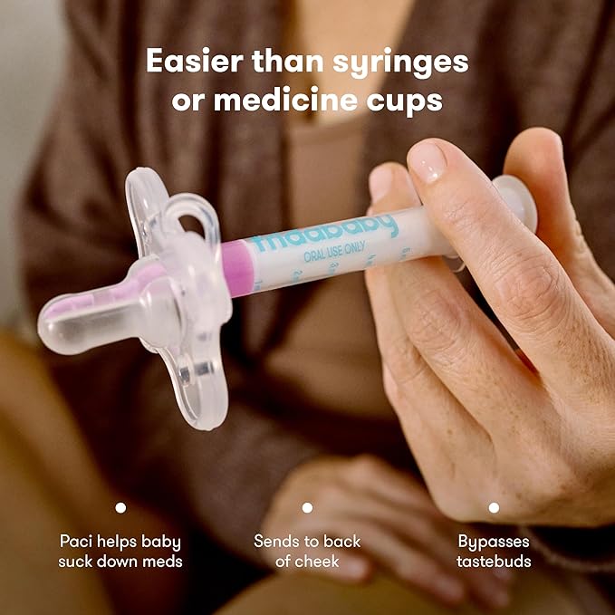Frida Baby Medicine Pacifier Syringe, Accu-Dose Paci, Medi Frida Dispenser - Image 3
