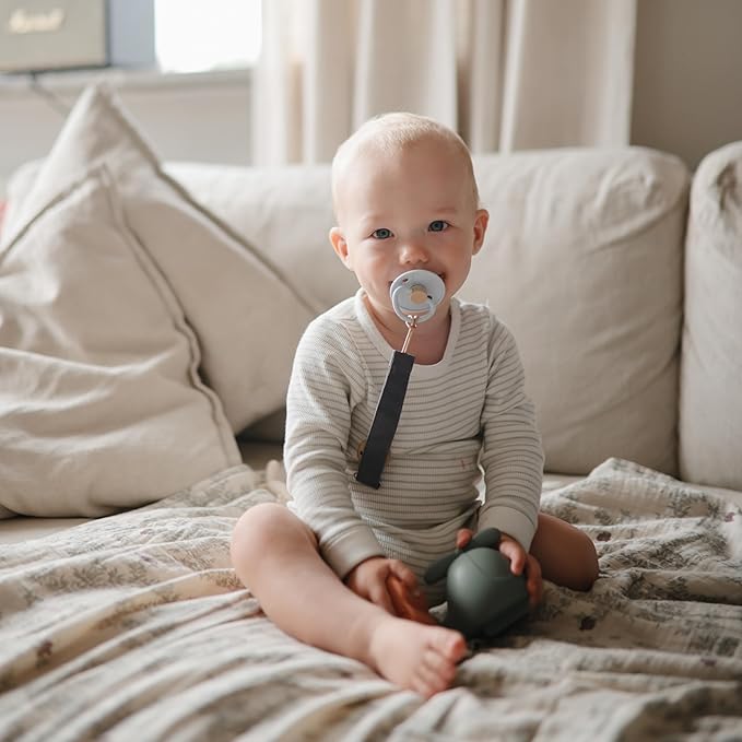 FRIGG Little Viking Natural Rubber Baby Pacifier 2-Pack | Made in Denmark | - Image 5
