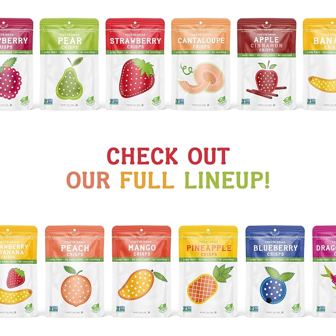 Nature’s Turn Freeze-Dried Pear Crisps – Healthy, Gluten-Free, Crispy & - Image 9