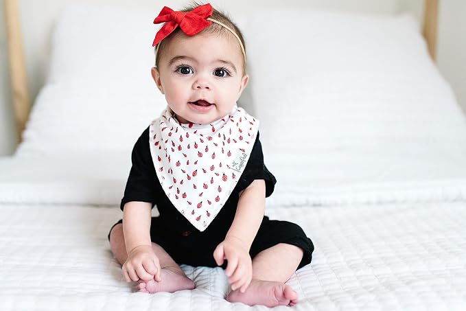 Copper Pearl Baby Bandana Drool Bibs - Image 4