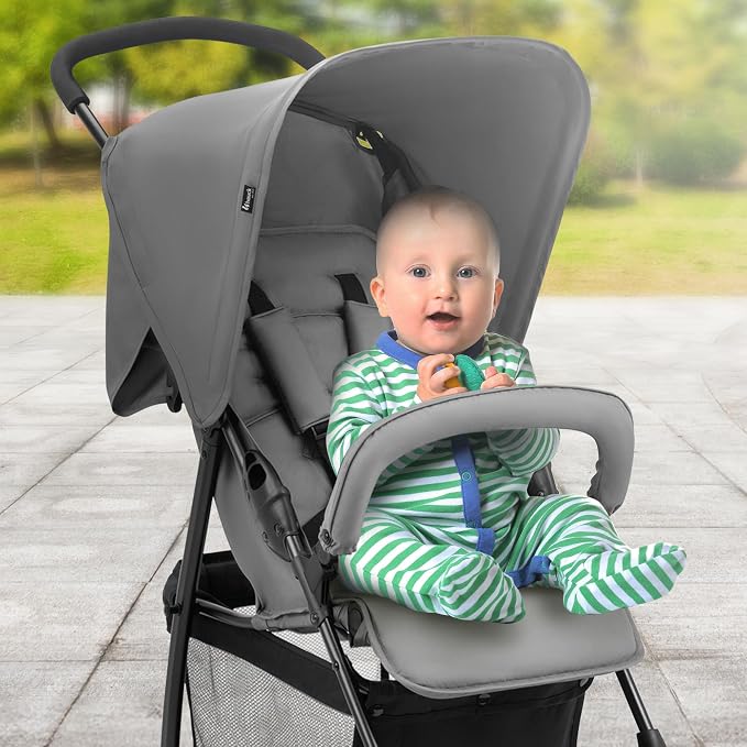 hauck Lightweight and Compact Travel Baby/Toddler Foldable Stroller - Image 7