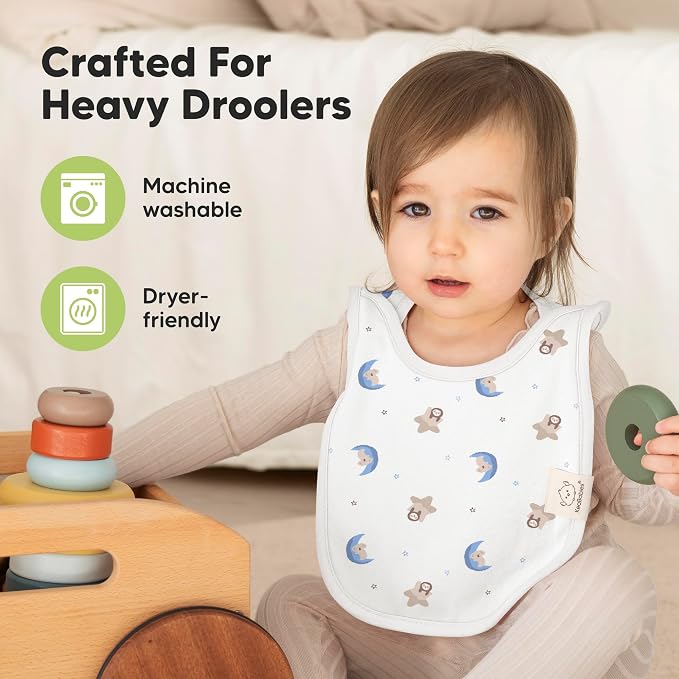 8-Pack Baby Bibs for Boys, Girls - Image 6