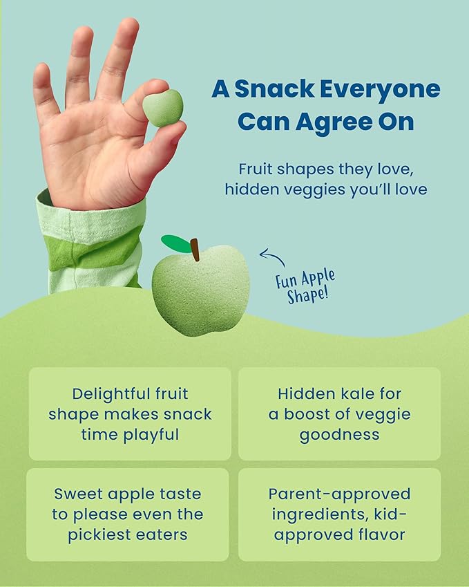 Amara Organic Fruit Bites Apple Kale - Image 3