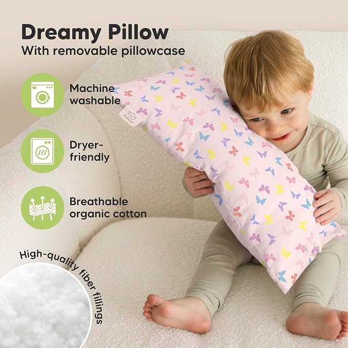 Toddler Pillow with Pillowcase - Image 4
