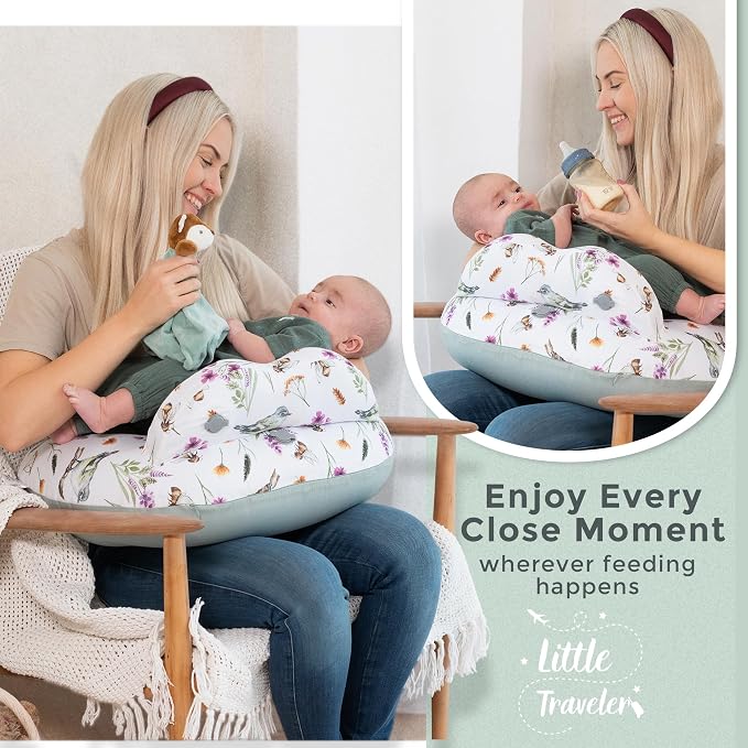 New Inflatable Breastfeeding Pillow & Travel Nursing Pillow - Image 2