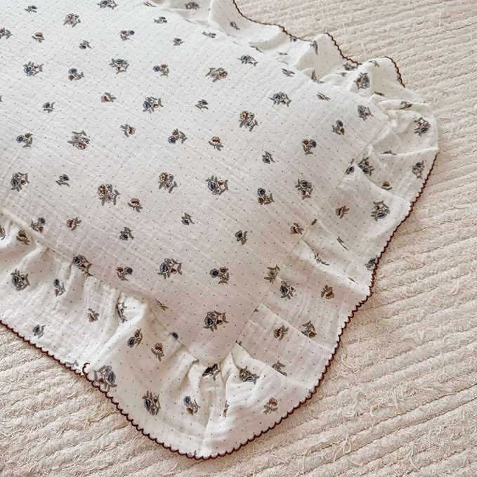 BuLuTu Crib Size Toddler Pillowcase 1 pc, Oeko-TEX Certified 100% Cotton Gauze - Image 4