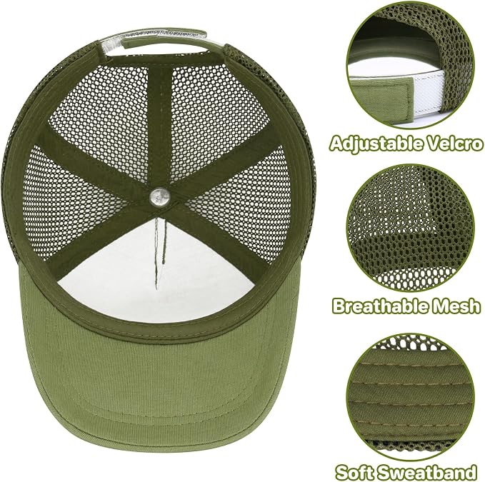 qikqik Baby Baseball Cap Toddler Baseball Hat - Image 3