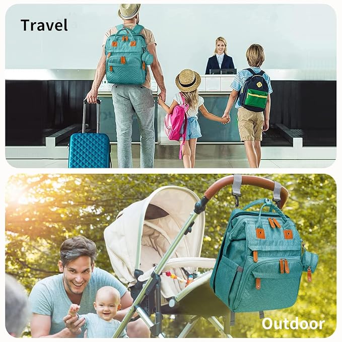 KABAQOO Diaper Bag Backpack - Image 7