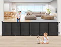 Upgrade 150 inch Retractable Baby Gates, EZIGO Extra Wide Baby Gate by EZIGO