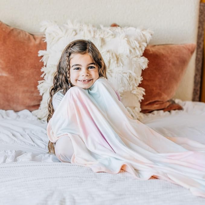 Copper Pearl Large Premium Knit Baby 3 Layer Stretchy Quilt Blanket Nova - Image 4