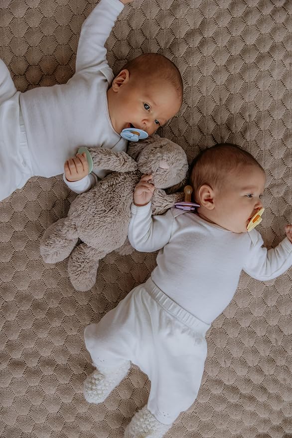 BIBS Pacifiers Colour Collection | Natural Rubber Baby Pacifier | Set of 2 - Image 5