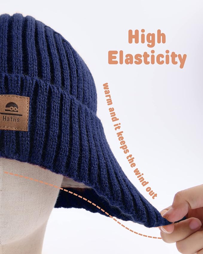 Baby Beanie Fleece Lined Toddler Winter Hat - Image 4