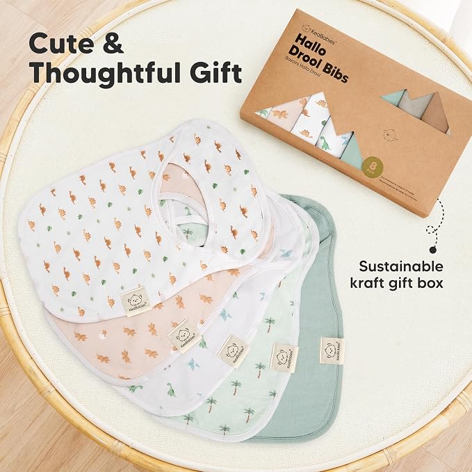 8-Pack Baby Bibs for Boys, Girls - Image 9