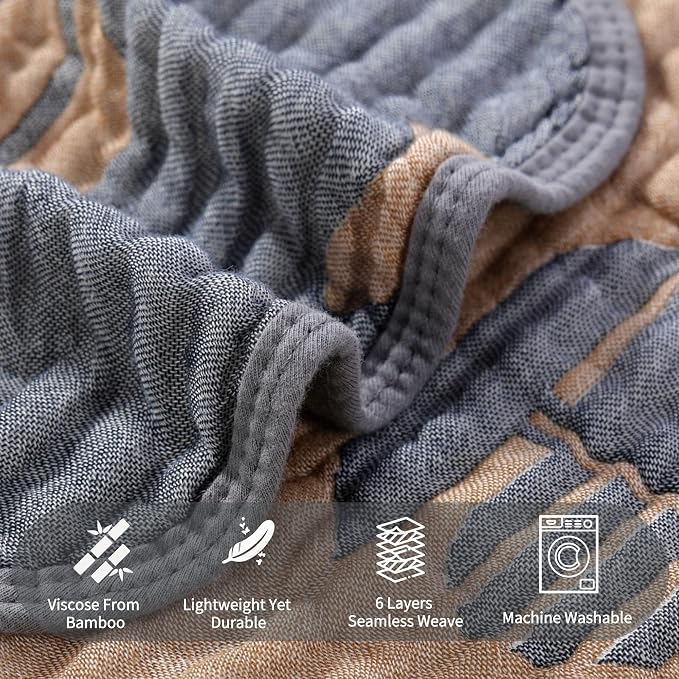Ultra Soft Muslin Baby Blanket, A Versatile Swaddle and Crib - Image 3