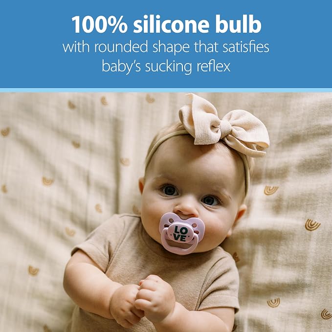 Dr. Brown's Advantage Baby Pacifier, Fully Symmetrical Soother - Image 4