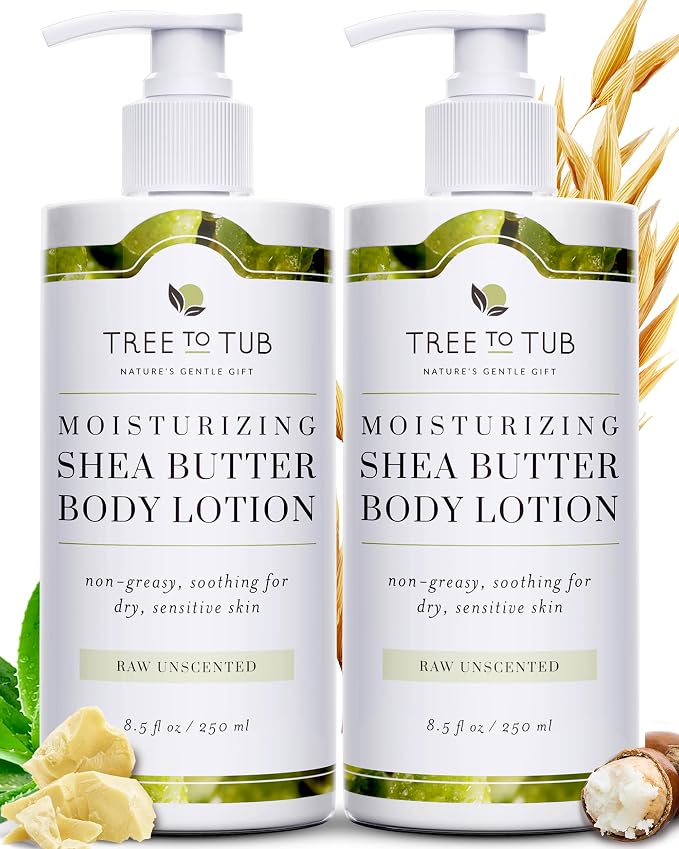 Tree to Tub Unscented Shea Butter Body Lotion by TreeToTub