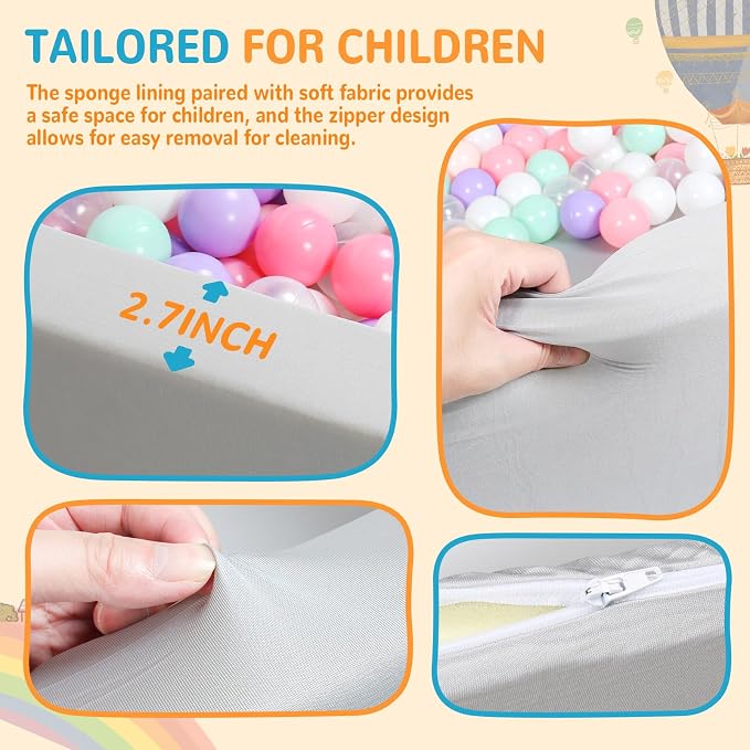 Foam Ball Pit for Toddlers - Image 3