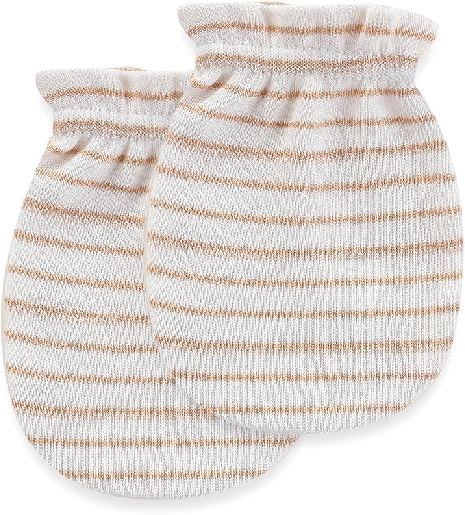 Baby Hat and Mittens Set Newborn Baby Hats Caps - Image 5
