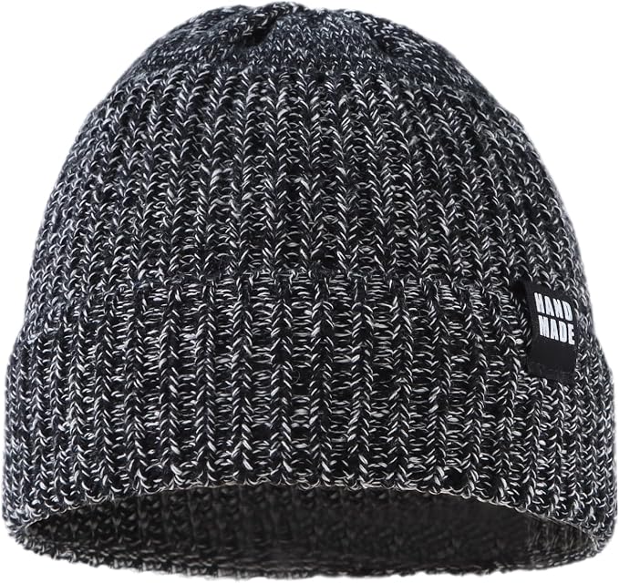 JANGANNSA Simple Knitted Baby Beanie Hip-Hop Boys Winter Hat Toddler Kids Bonnet - Image 2