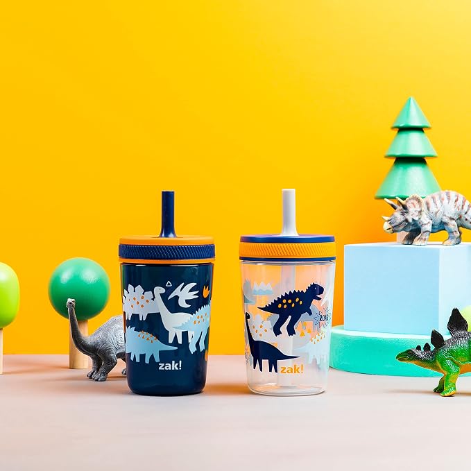 Zak Designs Kelso Toddler Cups For Travel or At Home, 15oz 2-Pack Durable - Image 9