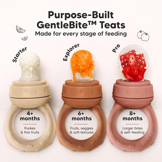 KeaBabies Baby Fruit Feeder 2pk - Image 5