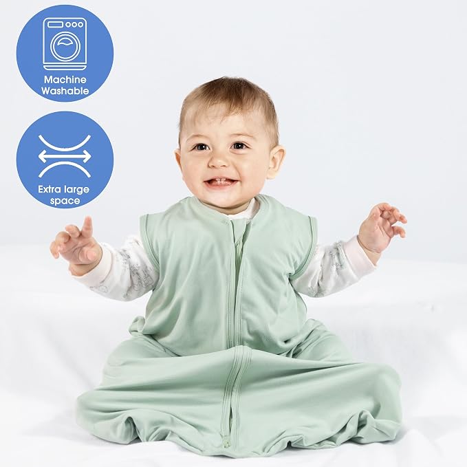 Baby Sleep Sack 12-18 Months Baby Wearable Blanket 100% Rayon Cotton 2-Way - Image 2