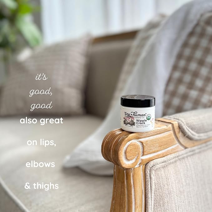 Organic Nipple Cream, Nipple Crack Lanolin Free Nipple Butter, Balm - Image 7
