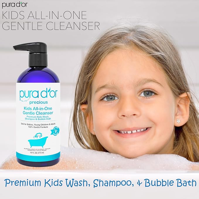 PURA D'OR Kids Wash All-in-One Gentle Cleanser - Image 5