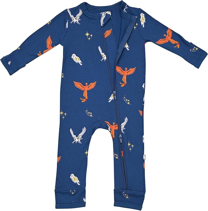 KYTE BABY Unisex Rayon Made From Bamboo Zippered Rompers 0-24 Months - Image 3